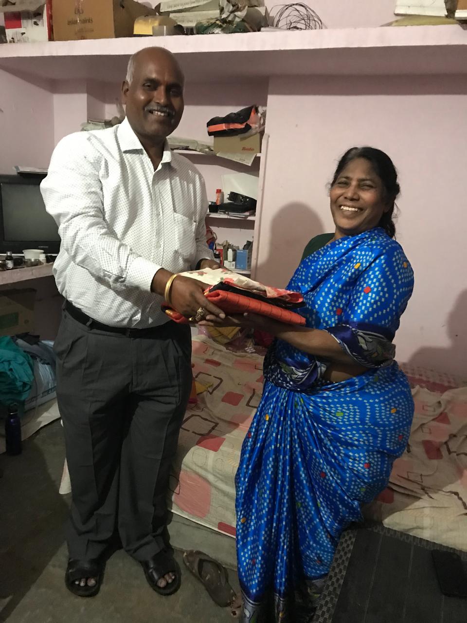Community support activity at Vruddha Abhaya Trust