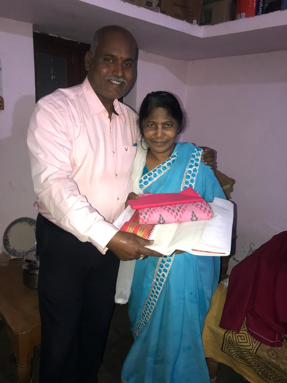 Community support activity at Vruddha Abhaya Trust